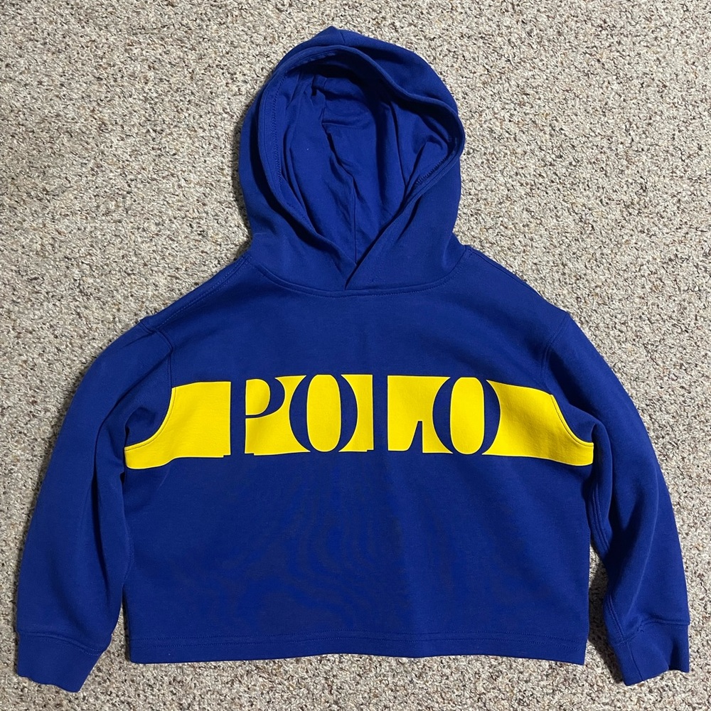 Polo Ralph Lauren Kids (Girls) Crop-top 6x/6 hoodie